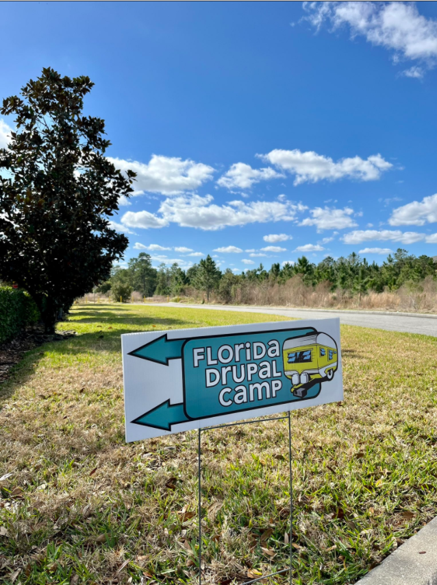 Florida DrupalCamp Sign