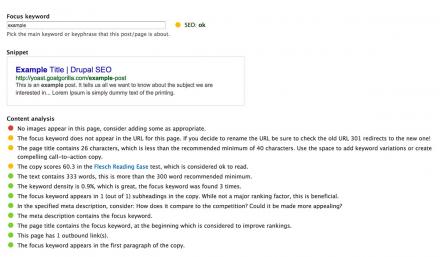 Real-time-SEO for Drupal