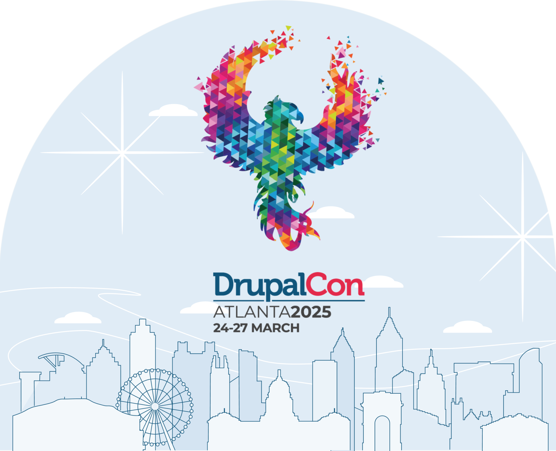 DrupalCon Atlanta 2025 t-shirt designs