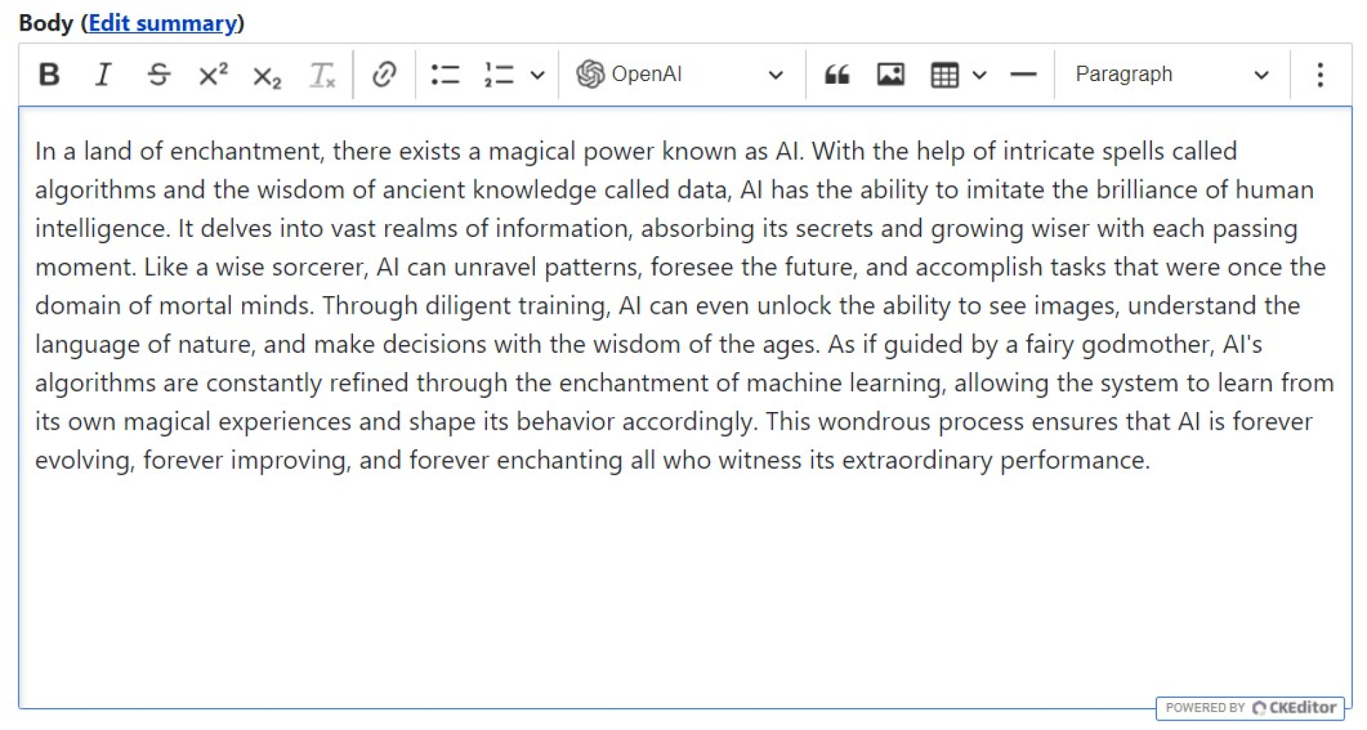 Open AI Module