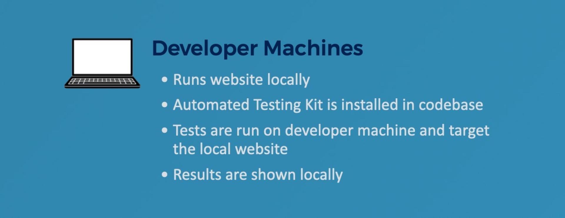 Developer Machines