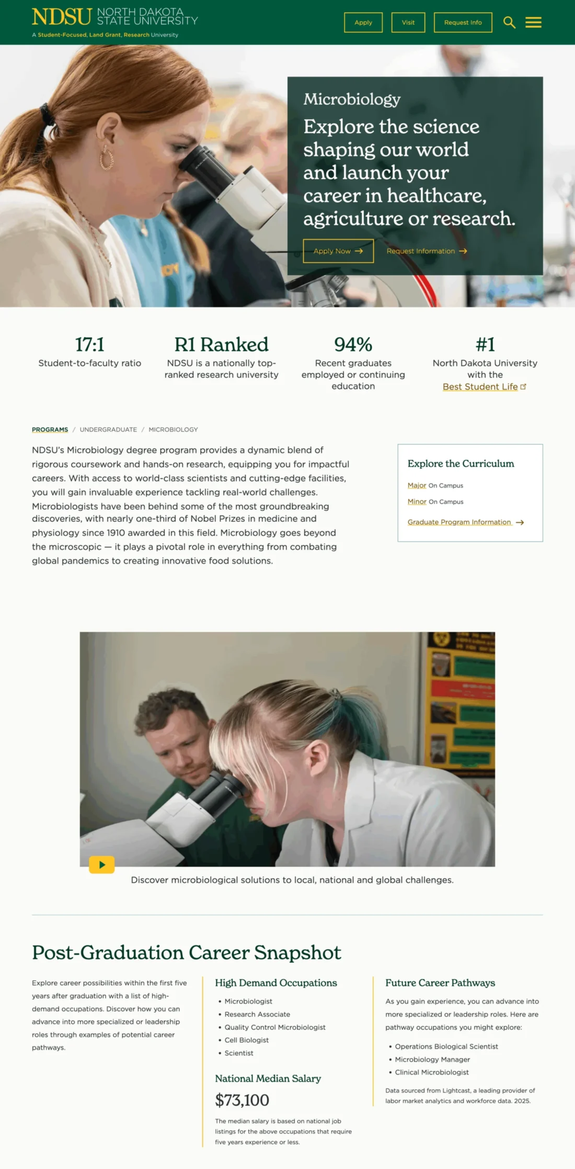 Program page