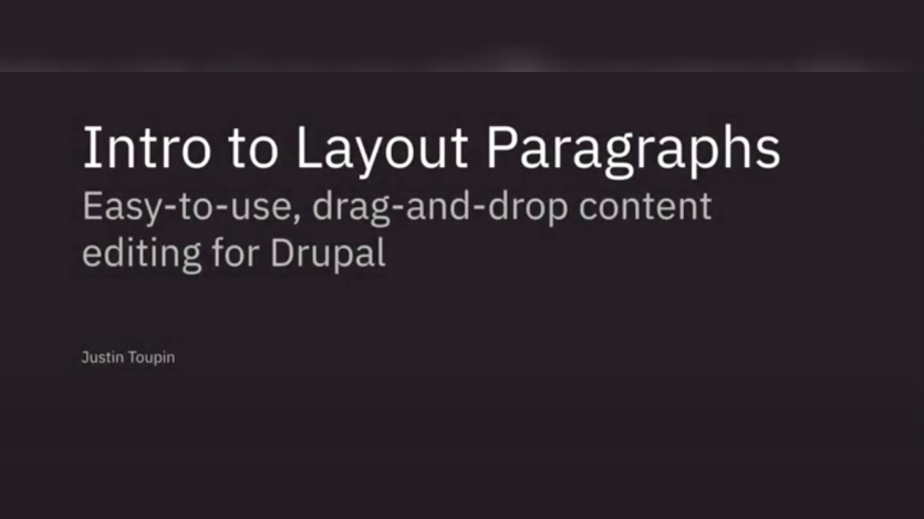 Intro to Layout Paragraphs