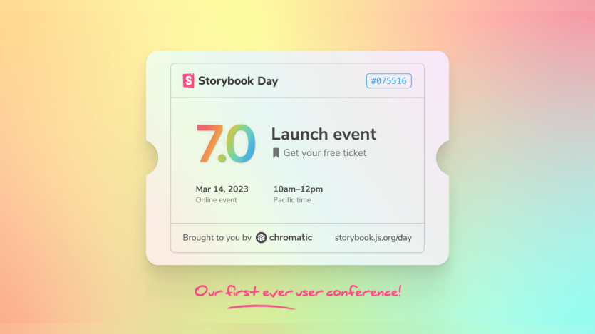 storybook 7.9 launch event