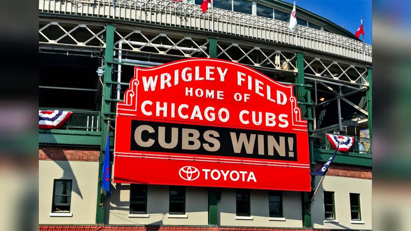 Wrigley Field in Chicago