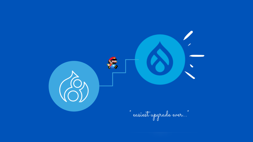 Drupal upgrade representation
