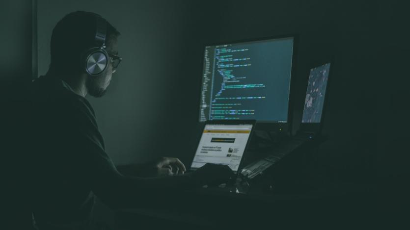 web developer in work