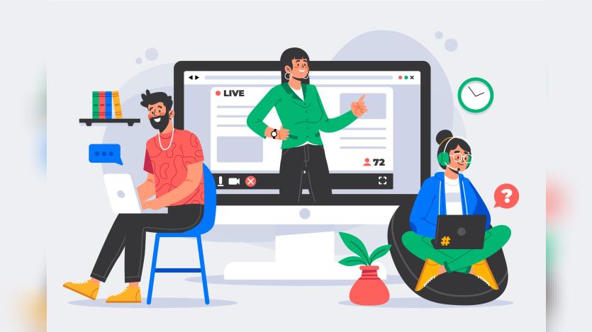 online tutorials concept