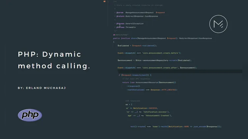 Poster: PHP: Dynamic method calling