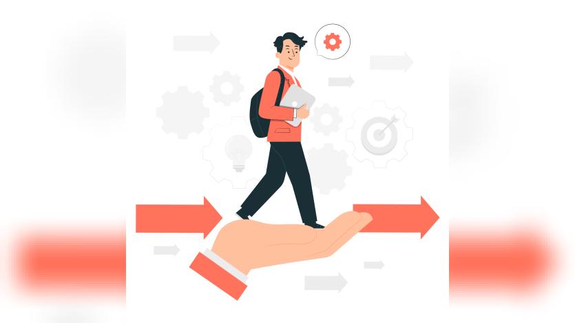 Business support concept illustration
