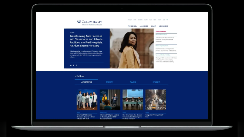 The Columbia SPS homepage