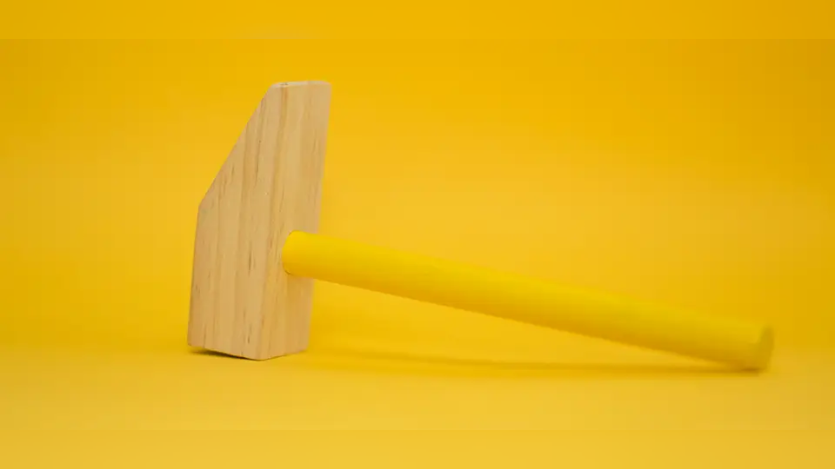 a hammer