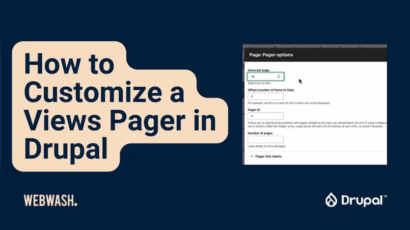 Mastering Drupal Views Pager Customization