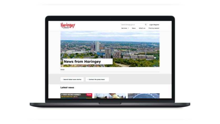 Haringey's website
