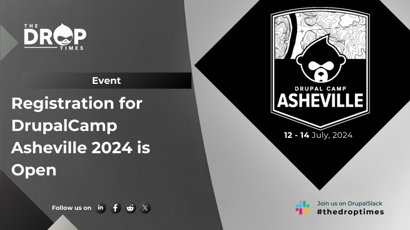 Registration for DrupalCamp Asheville 2024 is Open