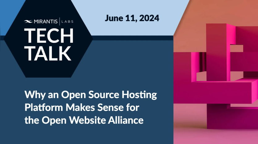 Why an Open Source Hosting Platform Makes Sense for the Open Website Alliance
