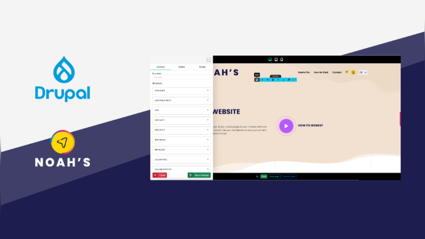 Noah's Page Builder