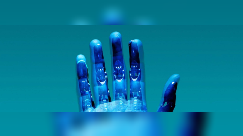 AI hand illustration