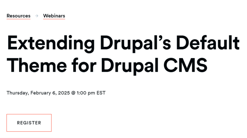Extending Drupal’s Default Theme for Drupal CMS
