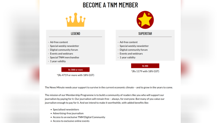 TNM membership model
