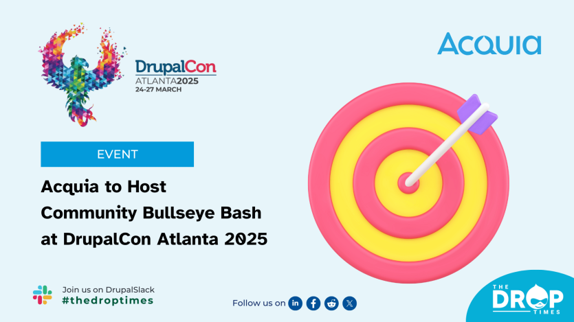 Acquia to Host  Community Bullseye Bash  at DrupalCon Atlanta 2025