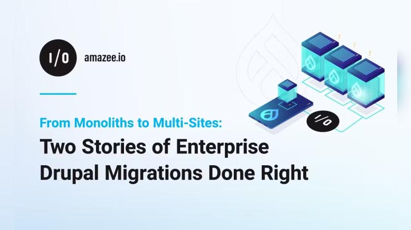 Enterprise Drupal Migrations: Two Case Studies on Performance, Scale, and Automation