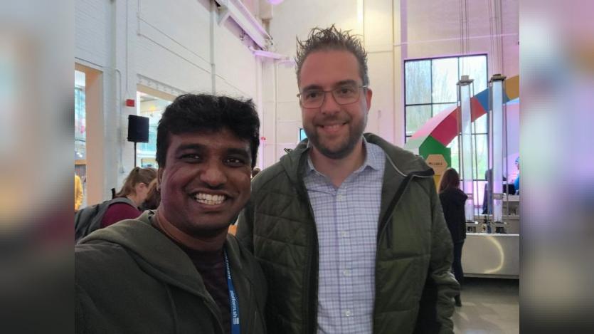 Srikanth Danapal and Dries Buytaert