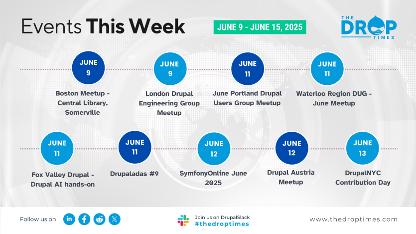 Events This Week- JUNE 9 - JUNE 15, 2025