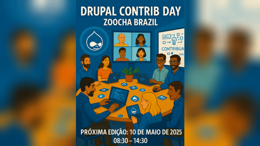 Drupal Contrib Day, Zoocha, Brazil