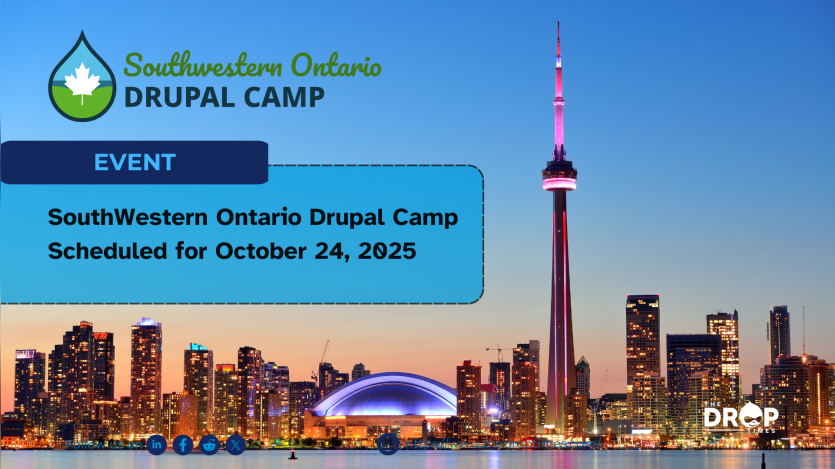 SouthWestern Ontario Drupal Camp Scheduled for October 24, 2025