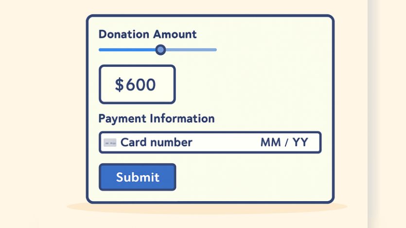 Webform Stripe form image