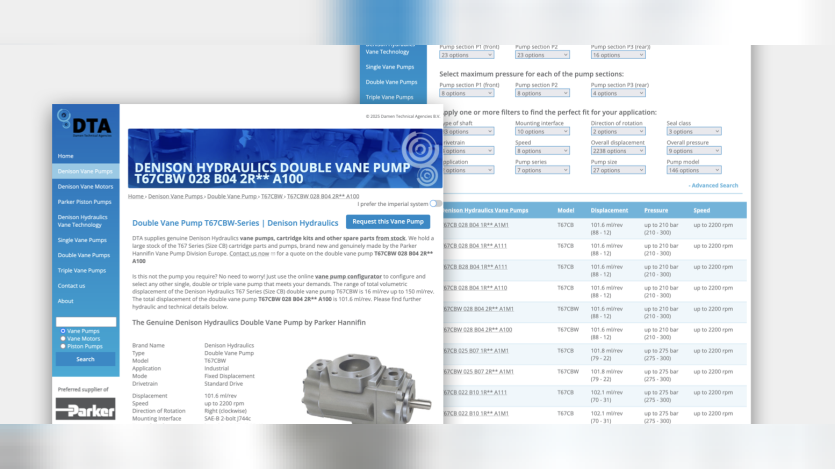 Vanepump