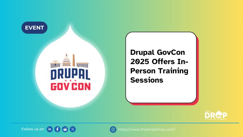 https://www.thedroptimes.com/50772/drupal-govcon-2025-offers-in-person-training-sessions