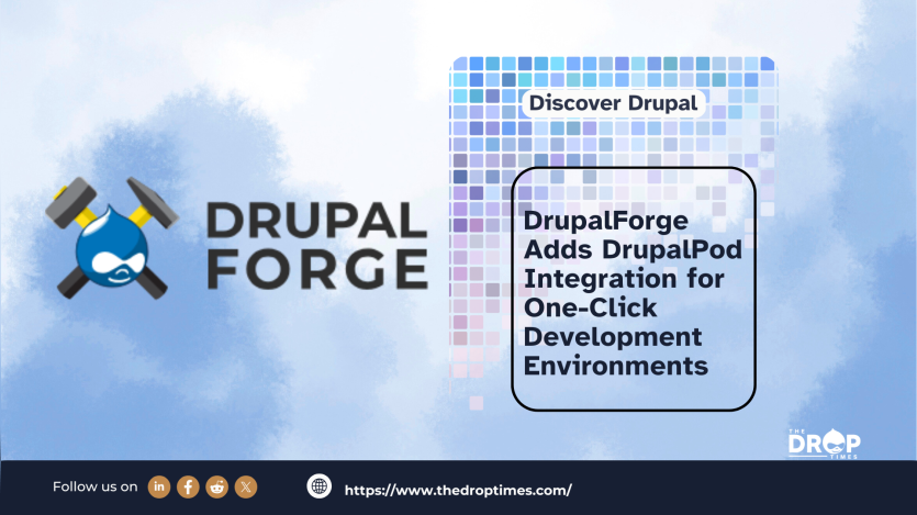 DrupalForge Adds DrupalPod Integration for One-Click Development Environments