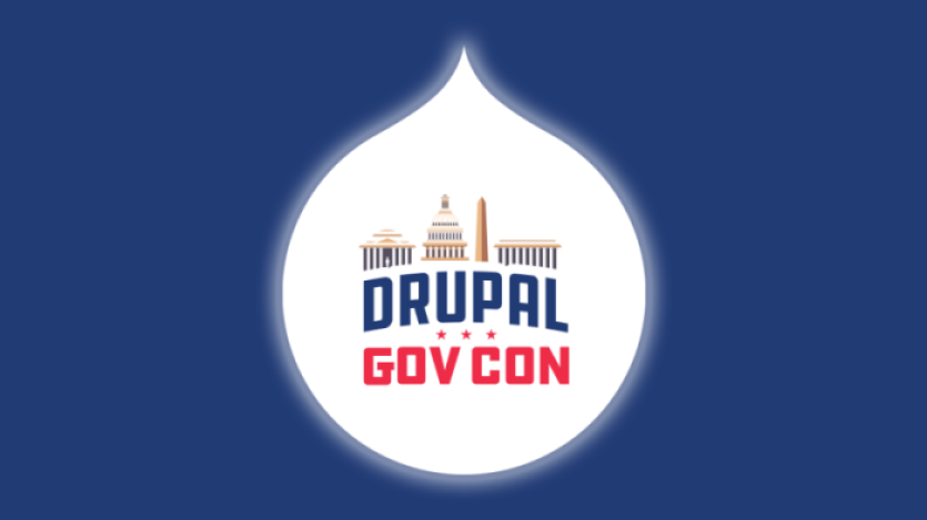 Drupal GovCon logo