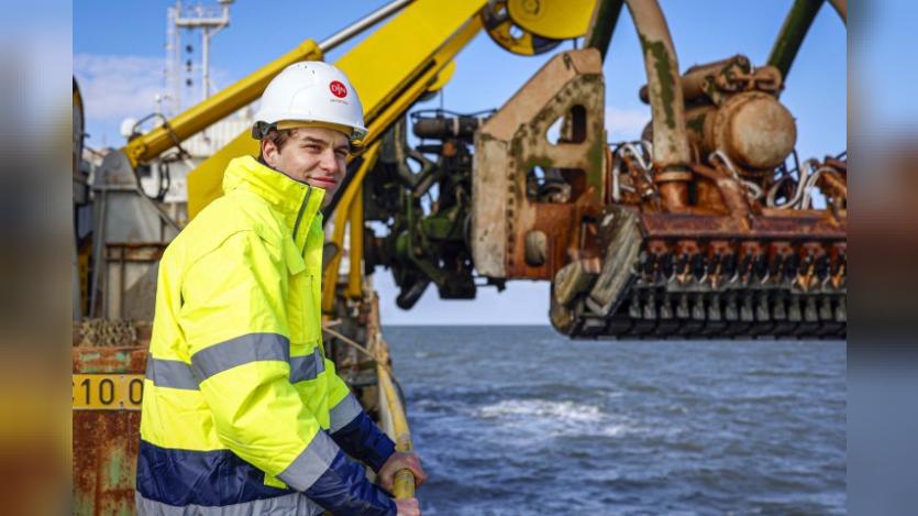 A ship worker