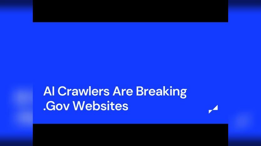 AI crawlers are breaking .gov websites 
