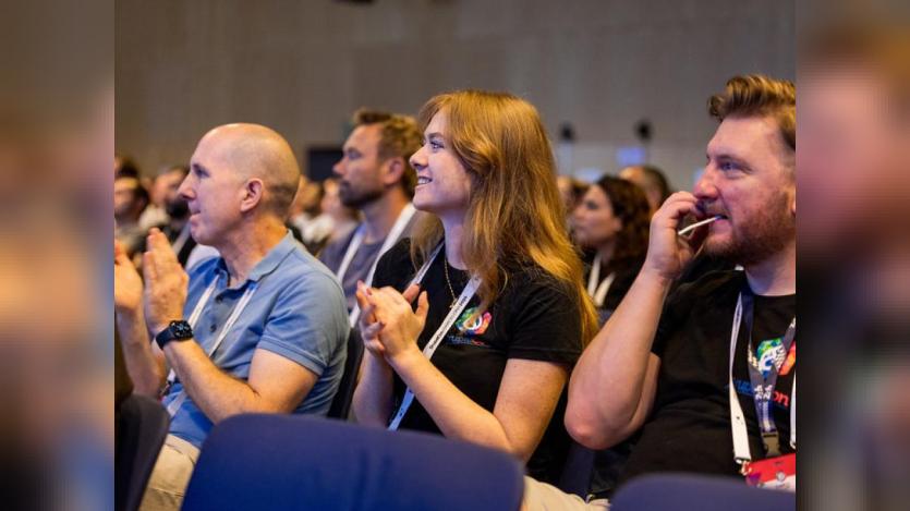 Delegates attending a Drupal Event