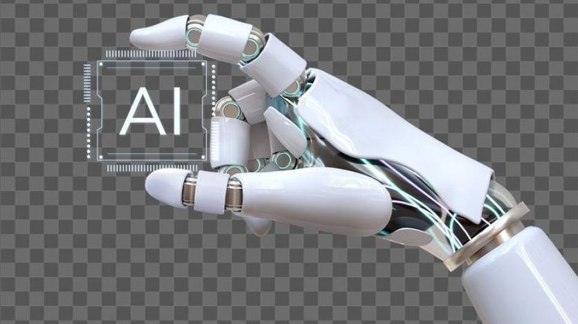AI in a robotic hand
