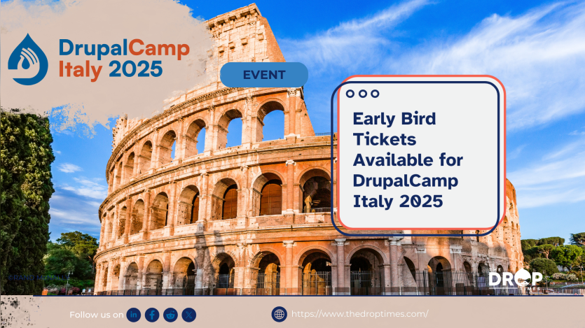Early Bird Tickets Available for DrupalCamp Italy 2025