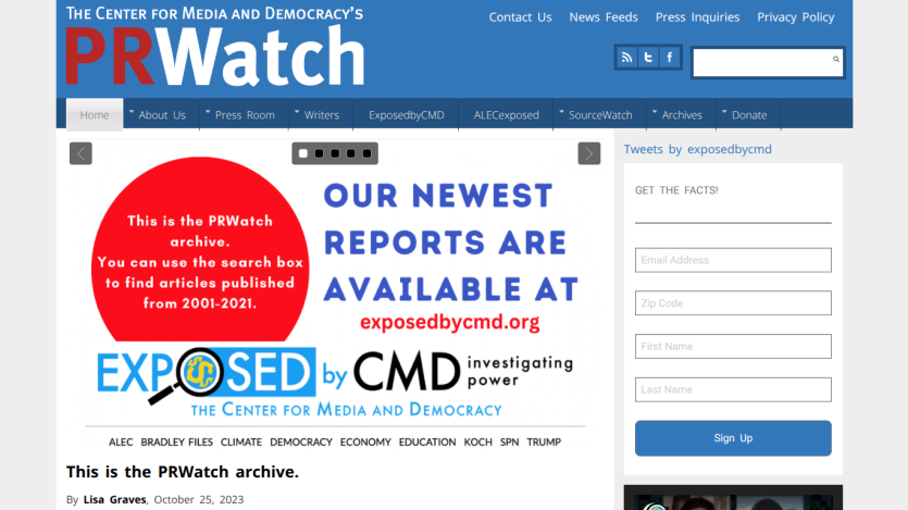 prwatch.org