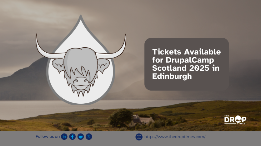 Tickets Available for DrupalCamp Scotland 2025 in Edinburgh