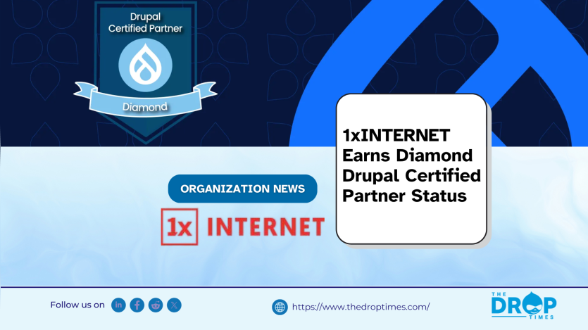 1xINTERNET Earns Diamond Drupal Certified Partner Status