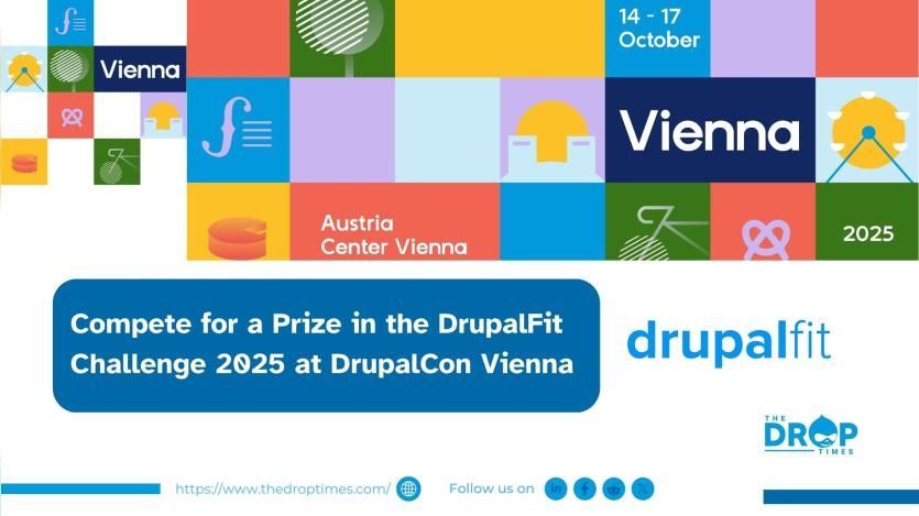 Compete for a Prize in the DrupalFit Challenge 2025 at DrupalCon Vienna