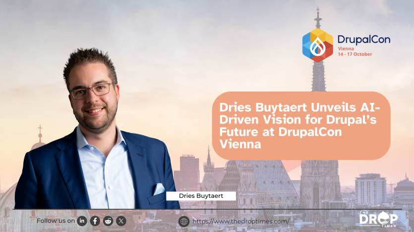 DrupalCon Vienna 2025: Dries Buytaert Unveils AI-Powered Future for Drupal