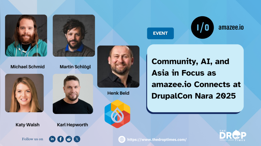 Community, AI, and Asia in Focus as amazee.io Connects at DrupalCon Nara 2025