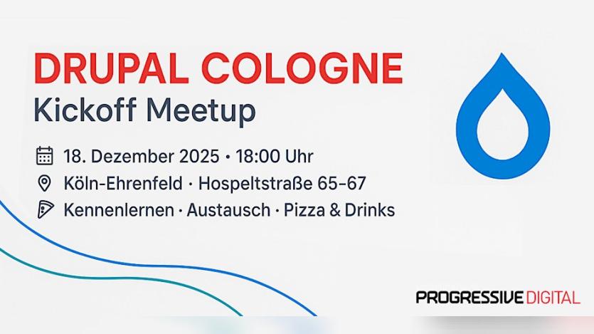 Drupal Cologne Kickoff – The first meetup