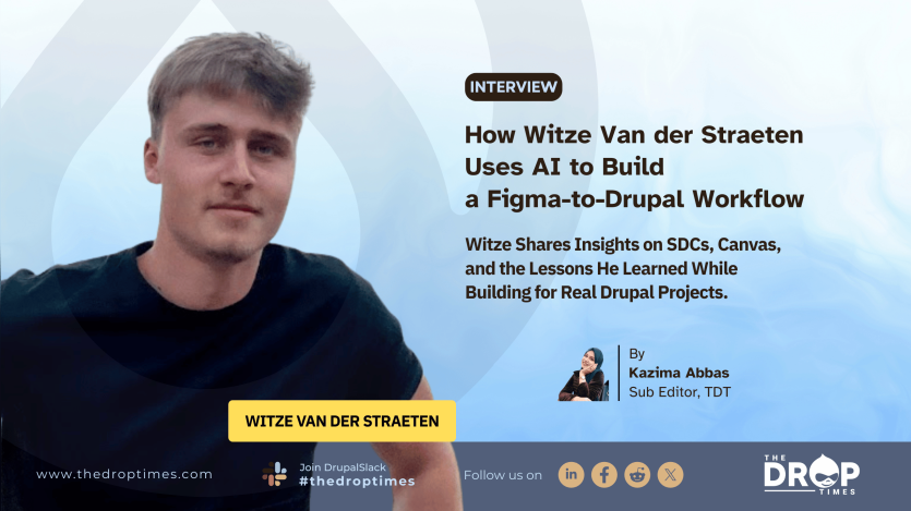 How Witze Van der Straeten Uses AI to Build a  Figma-to-Drupal Workflow