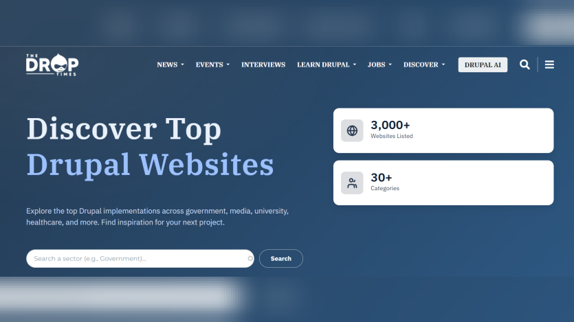 TDT Discover page