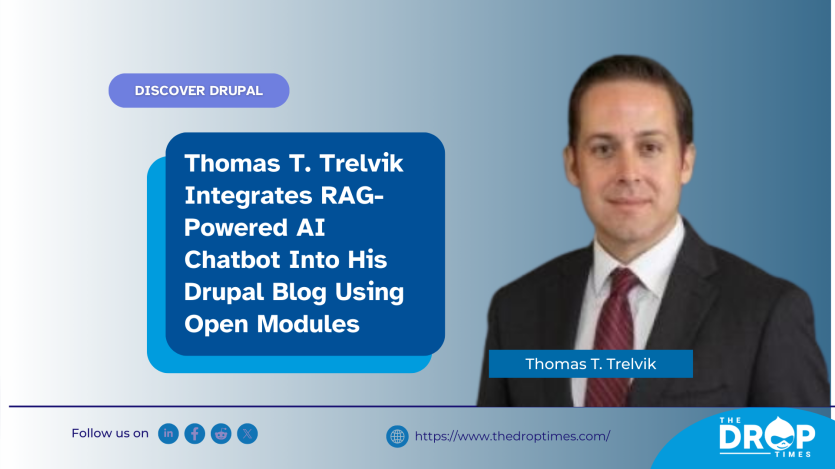 Thomas T. Trelvik Integrates RAG-Powered AI Chatbot Into His Drupal Blog Using Open Modules